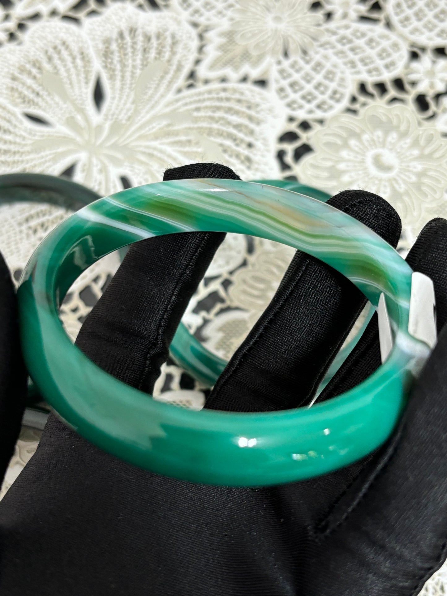 Grade-A Solid Jade Bangles