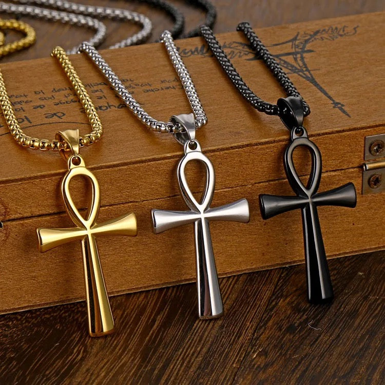 Stainless Steel Ankh Necklace