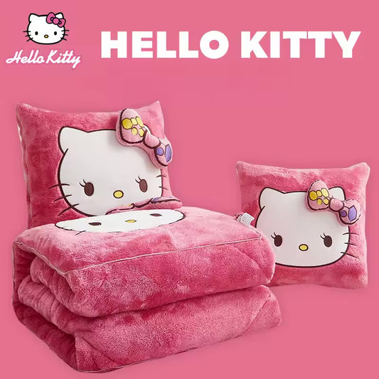 Disney Hello Kitty Multipurpose Pillow-Blanket