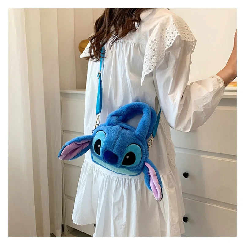 Disney Plush Stitch Mini Travel Kids Side Bag