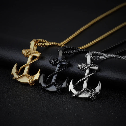 Alloy Anchor Necklace