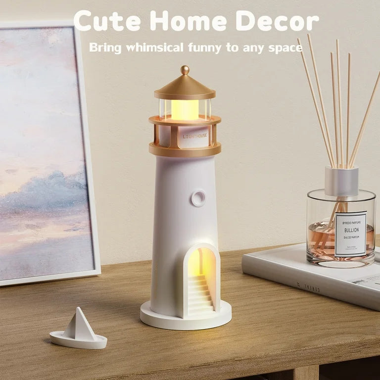 Moon Projector Lighthouse LED Table Lamp