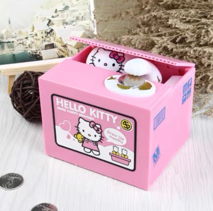 Hello Kitty Interactive Coin Collector Piggy Bank - Money Box