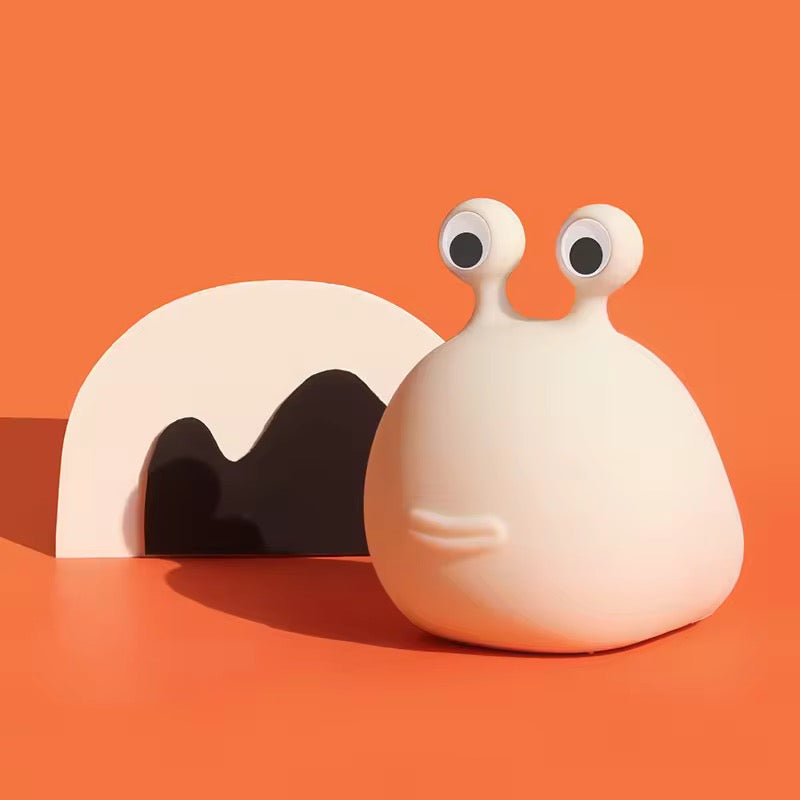 Adorable Squishy Silicone Animal Night Light (Slug)