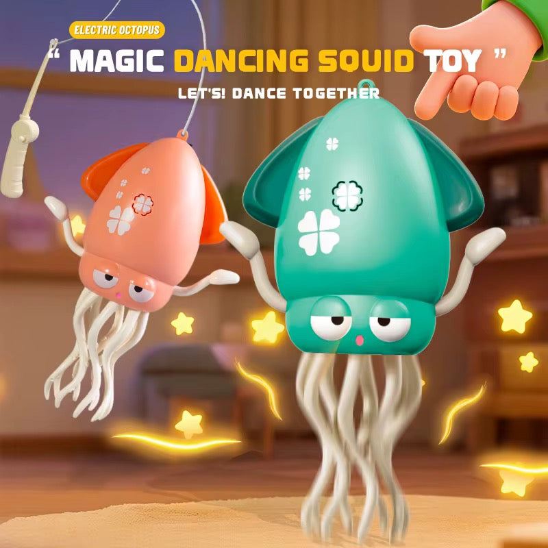 Kids Electronic Dancing & Crawling Squid Toy with Music