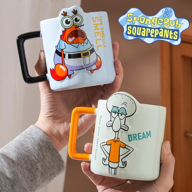 Official Branded SpongeBob Ceramic Mugs (500ml)
