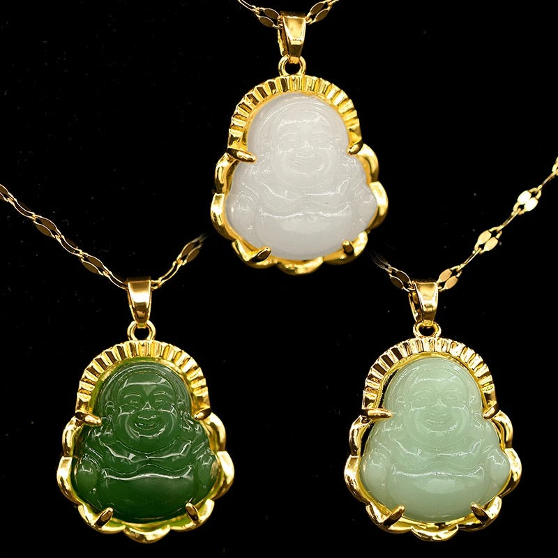 Buddha Jade Necklace