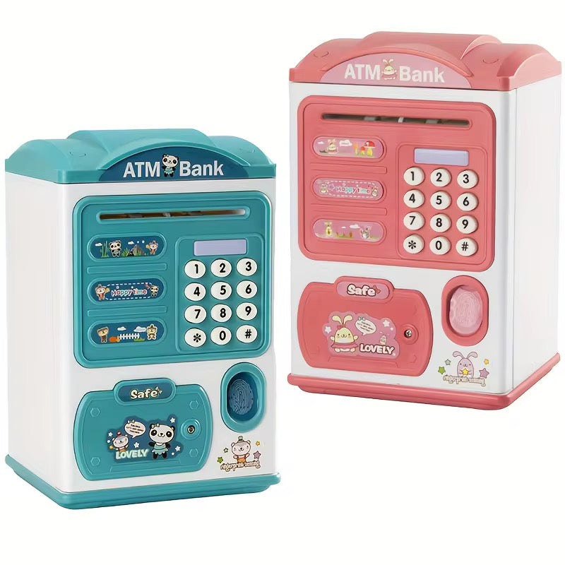 Kids Saving Money Automatic ATM Bank Machine Toy