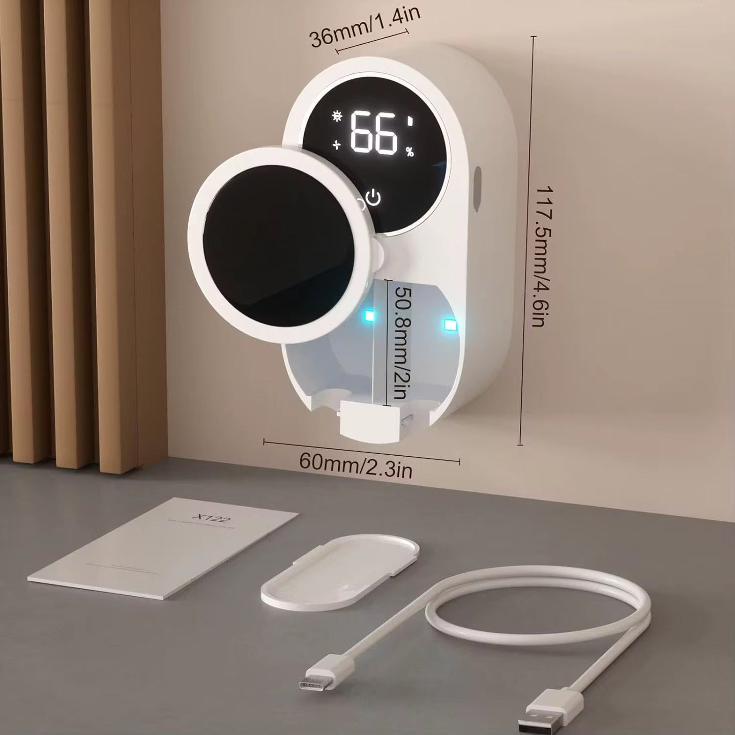 Intelligent UV Light Automated Sensing Sterilizer Toothbrush Holder