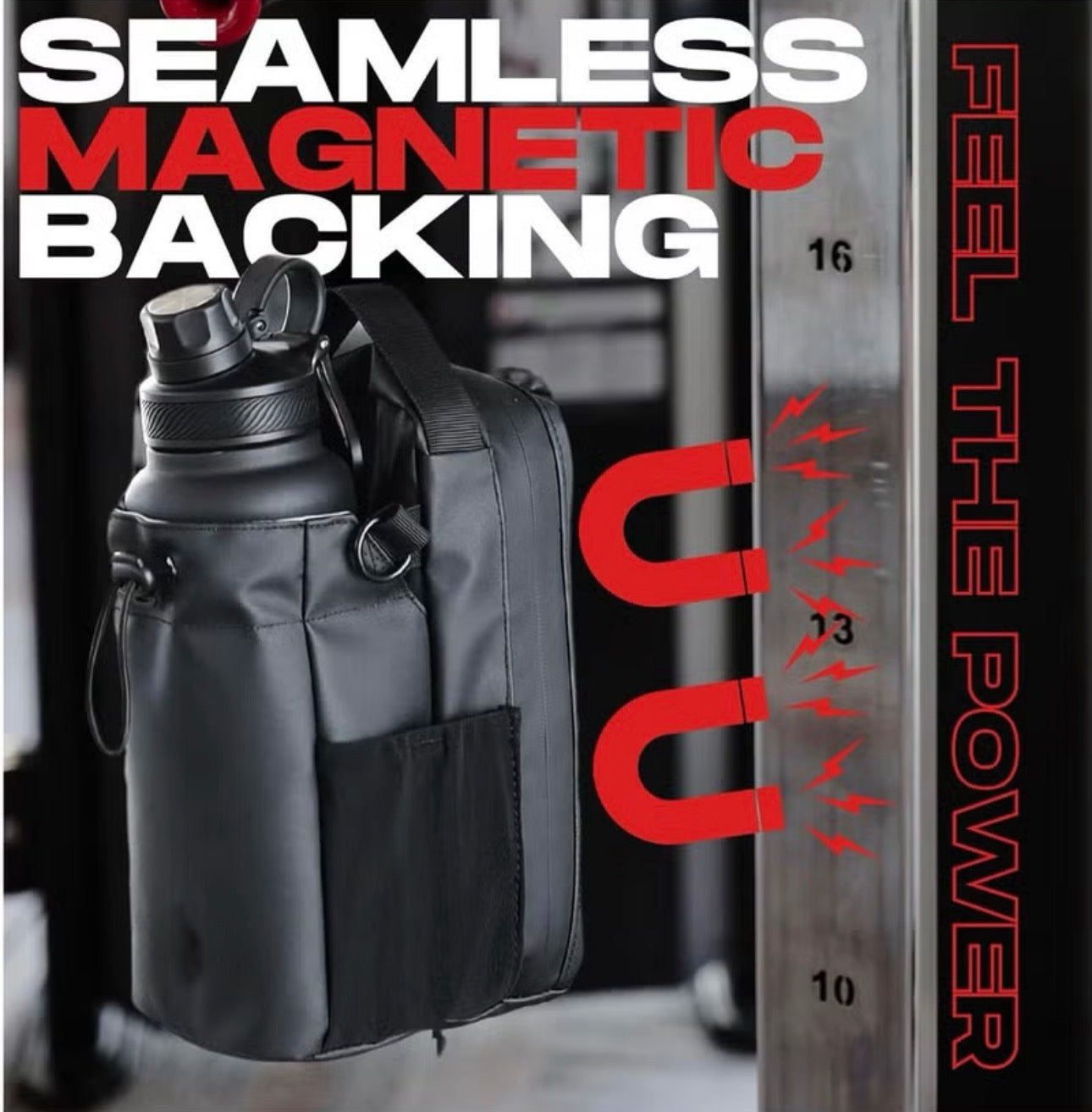 High Quality Strong Magnetic Gym / Travel Bag