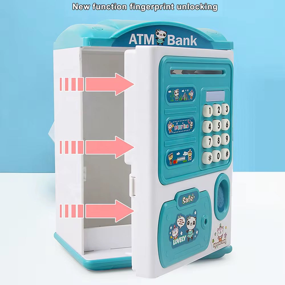 Kids Saving Money Automatic ATM Bank Machine Toy
