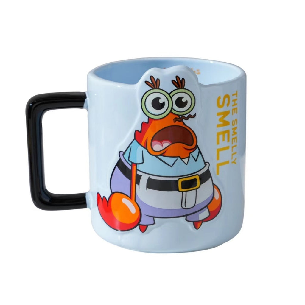 Official Branded SpongeBob Ceramic Mugs (500ml)
