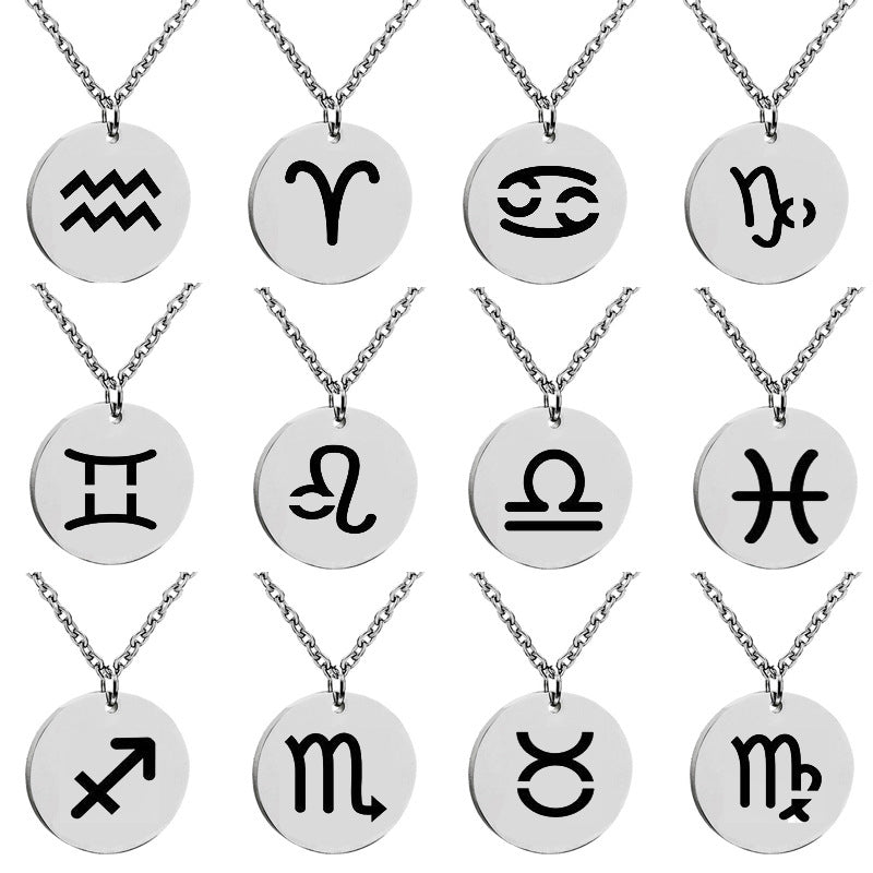 Stainless Steel Zodiac Sign Chains (Gold & Silver)