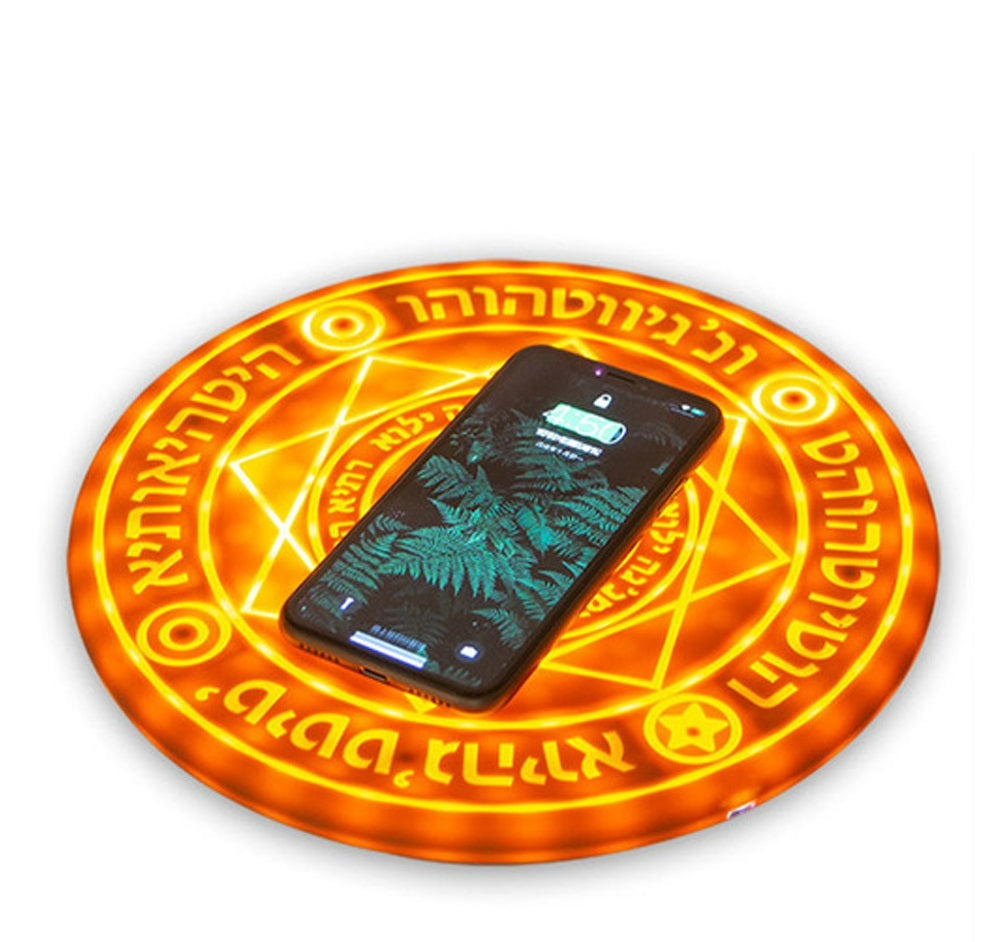Doctor Strange Magic Array Wireless Charger Pad,10w Qi Fast Slim Wireless Charging Pad