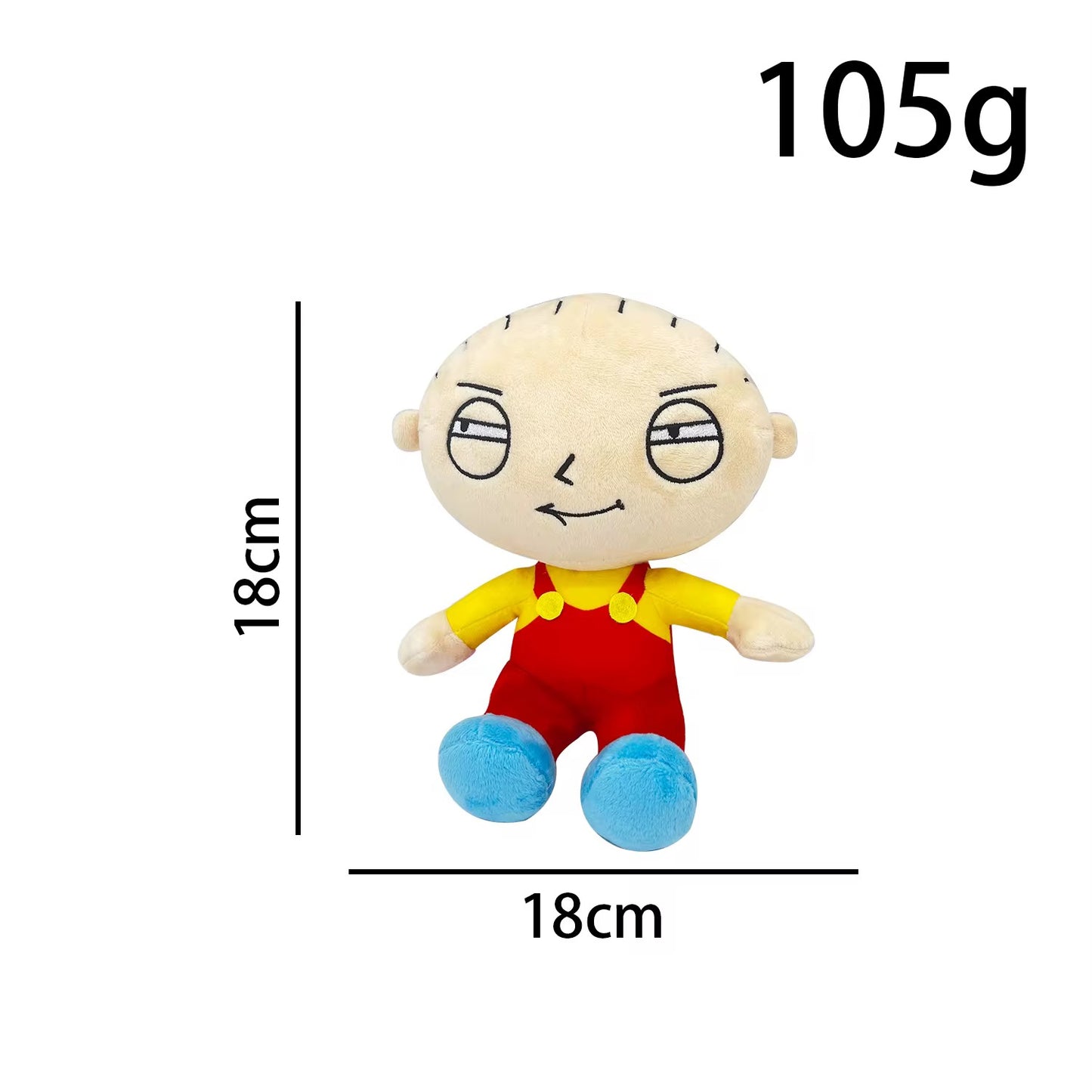 Family Guy Stewie & Brian Plushie