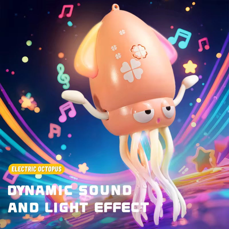 Kids Electronic Dancing & Crawling Squid Toy with Music