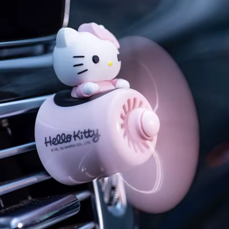 Hello kitty Rotating Blade Car Air Freshener