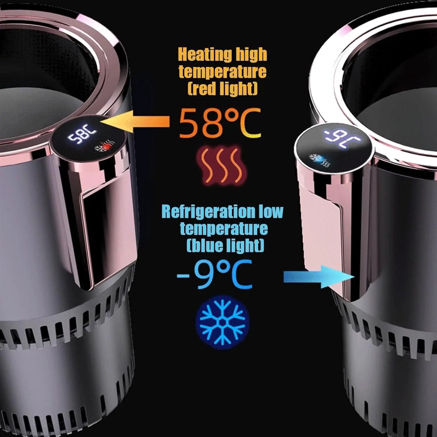 2-In-1 Smart Car Cup Heater and Cooler