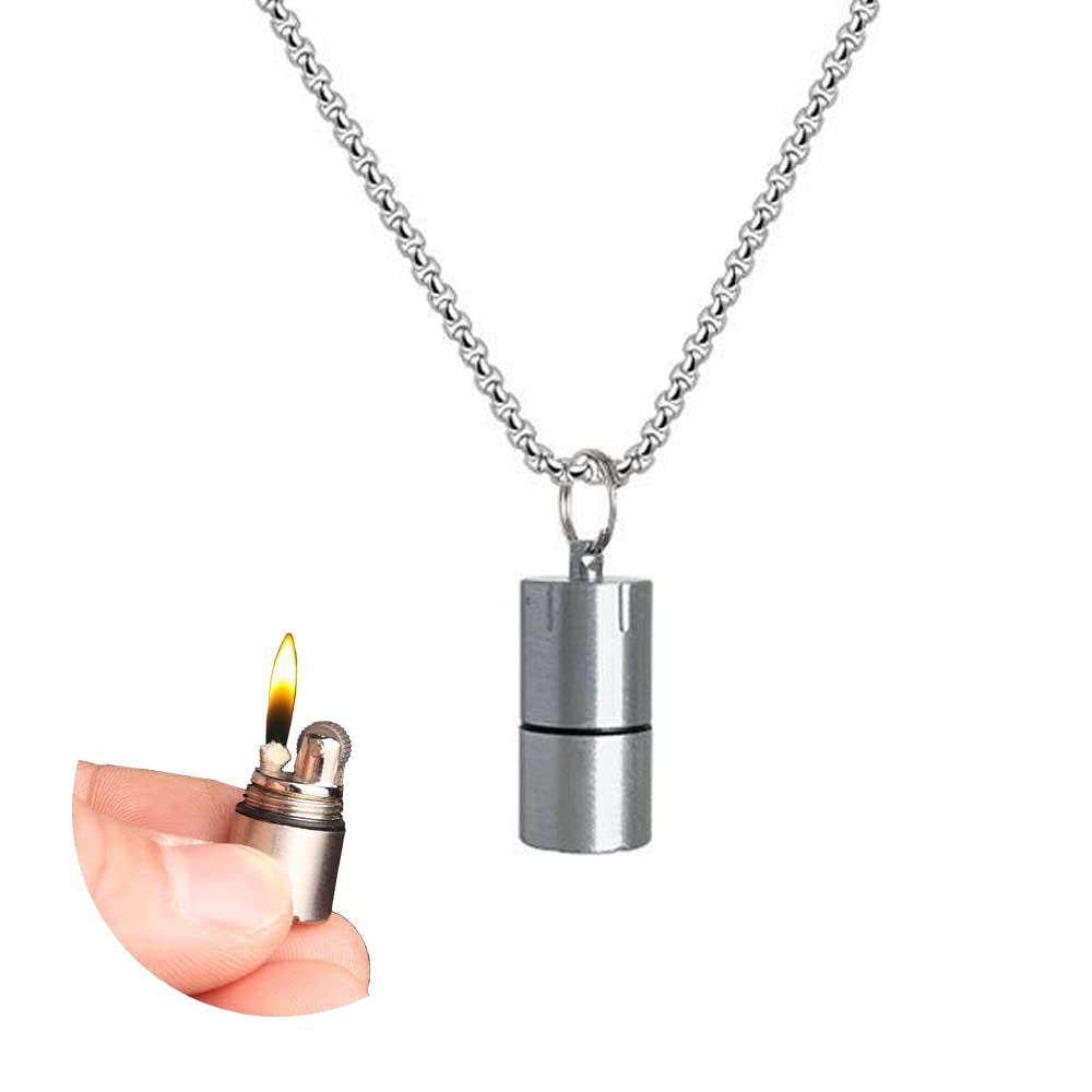 Stainless Steel Lighter Necklace