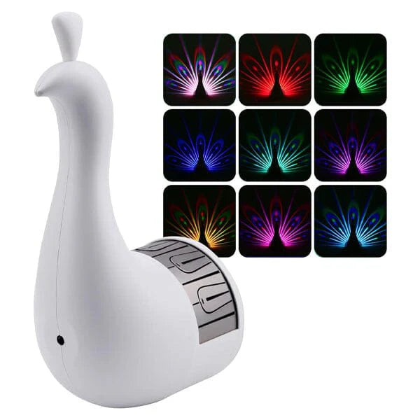 Peacock RGB 12 Color Wall Light + Remote Control
