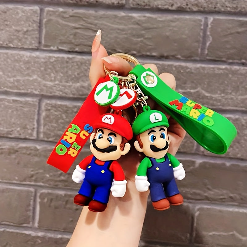 Mario & Luigi Keychains