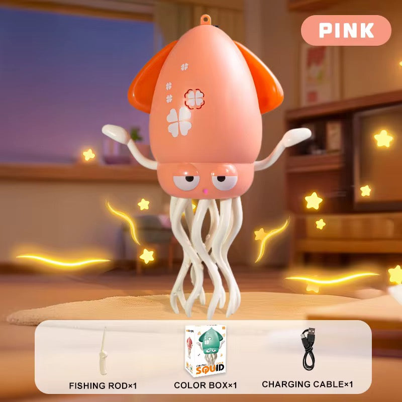 Kids Electronic Dancing & Crawling Squid Toy with Music