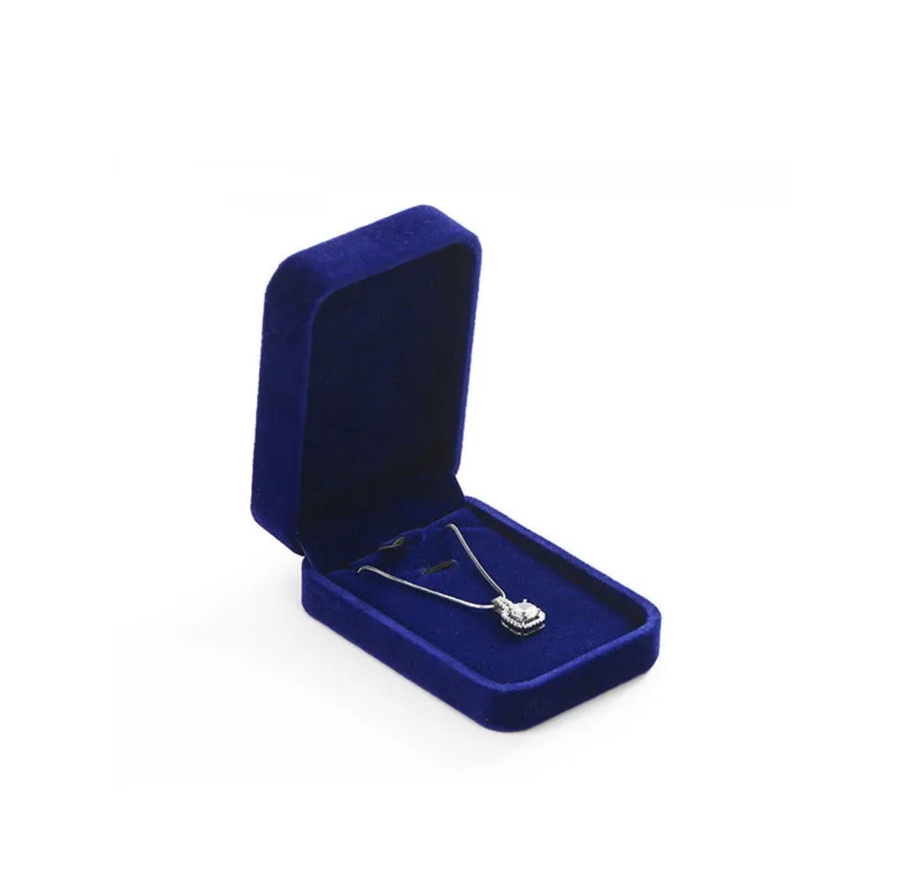 (Premium Packaging) High Quality Velvet Jewelry Set Box - Engagement Box