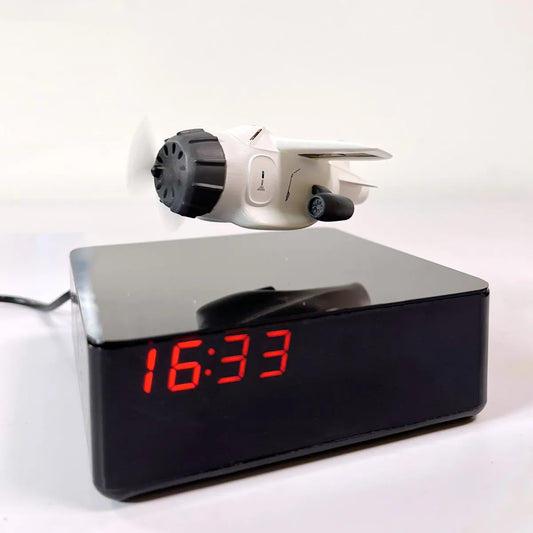 Magnetic Levitating / Floating Aviation Plane Clock