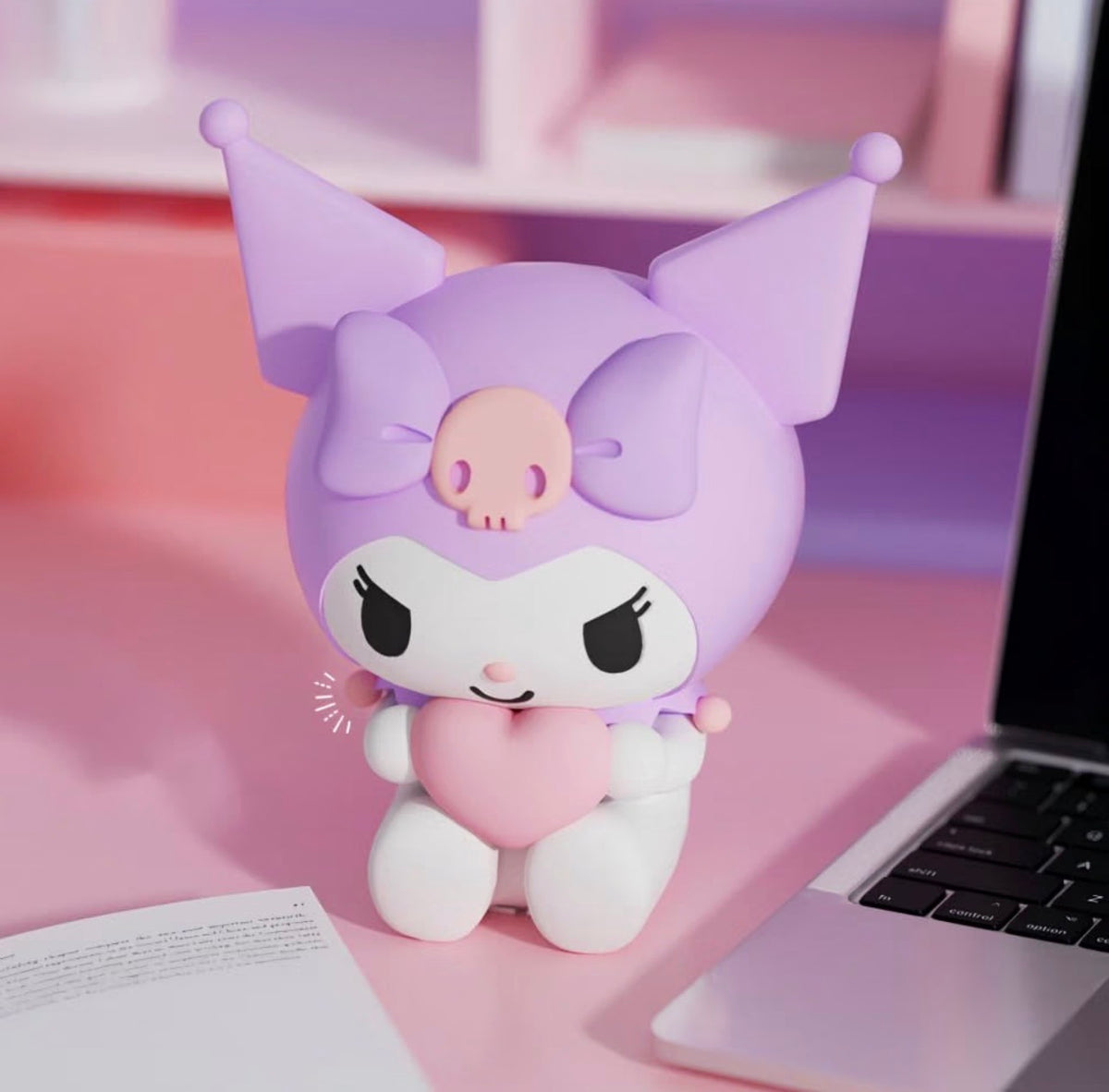 Large Kuromi Squishy Silicone Night Light + Remote Control (Limited Edition)