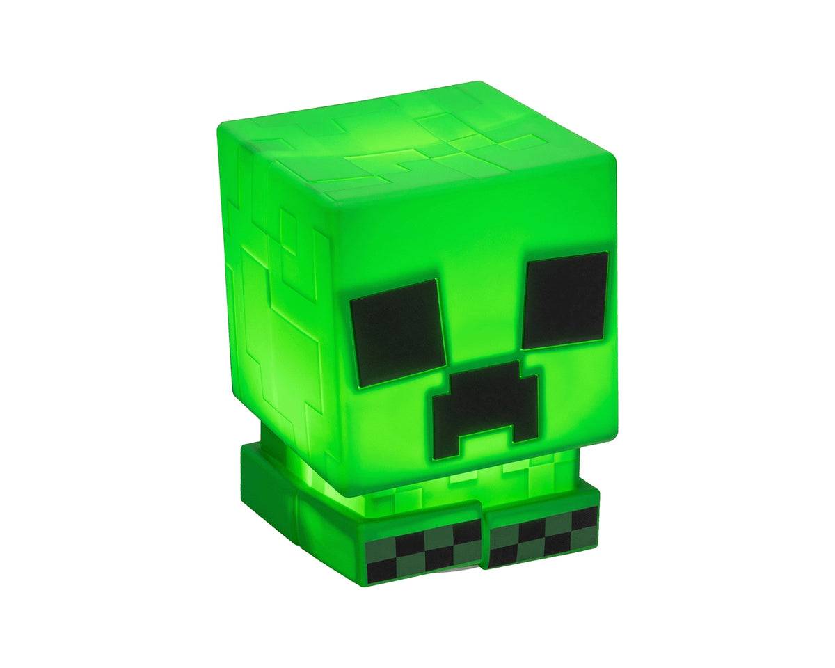 Minecraft Creeper SquishyGlo Rechargeable Night Light with Sound Effects