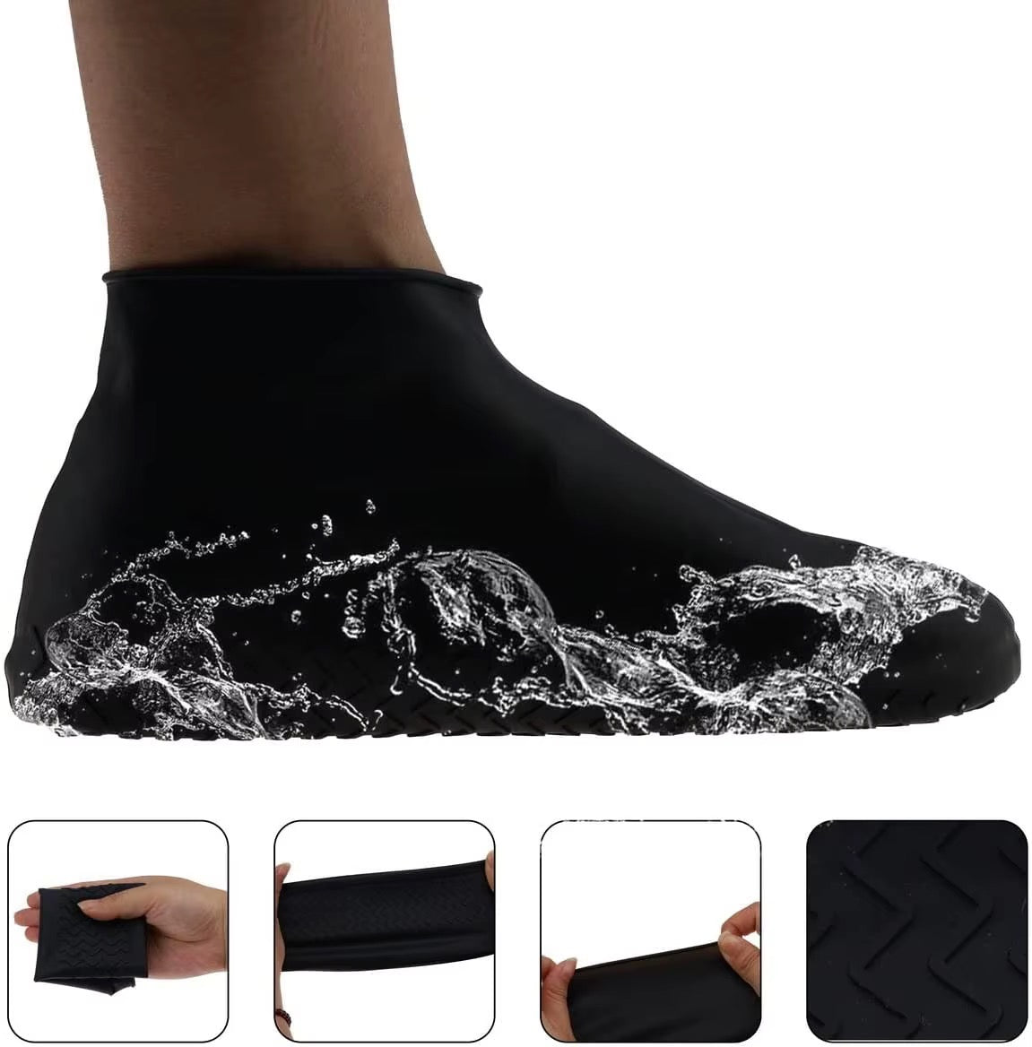 Reusable Silicone Waterproof Shoe Covers
