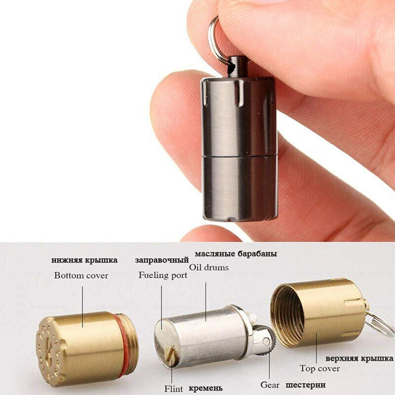 Stainless Steel Lighter Necklace