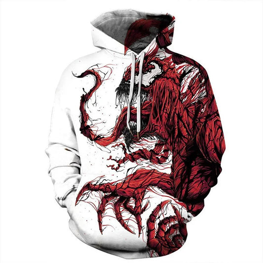 3D Printed Venom Hoodie Design