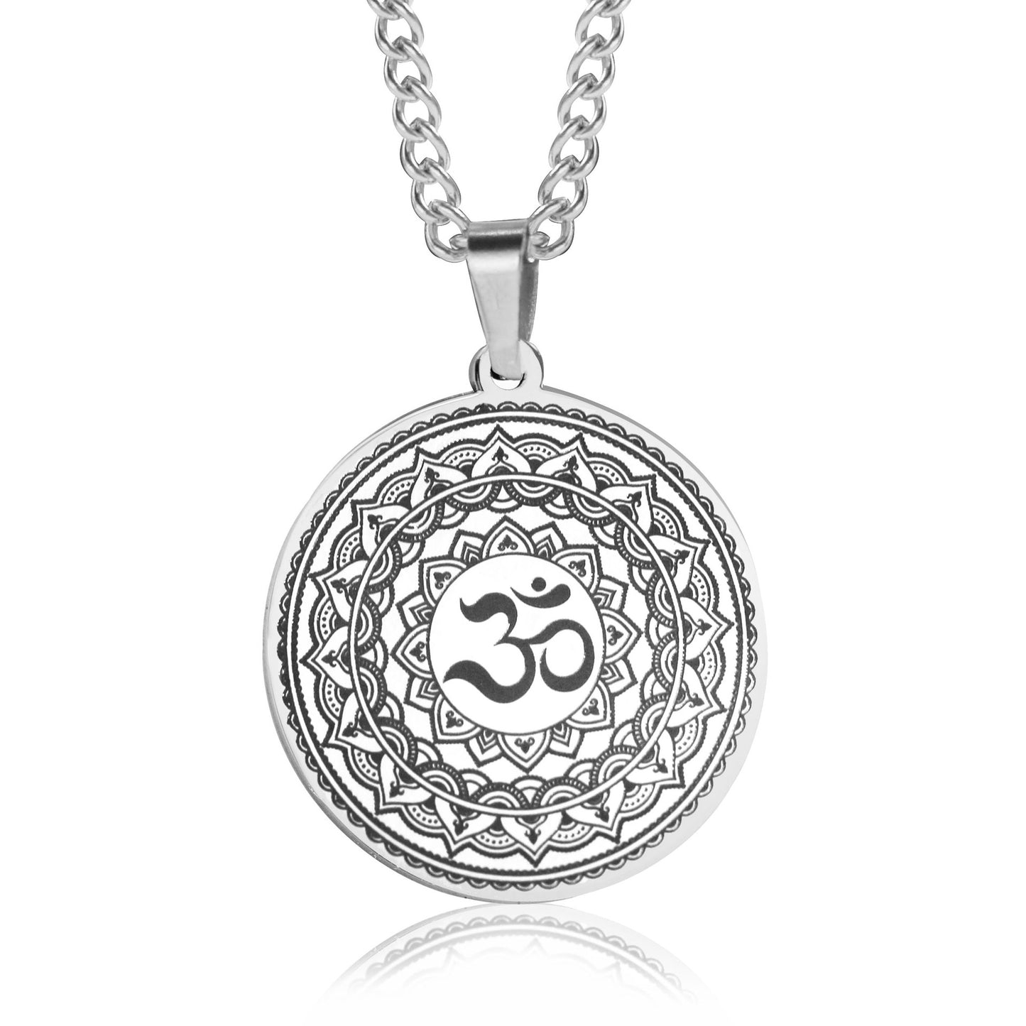 Stainless Steel “OM” Hindu Necklace