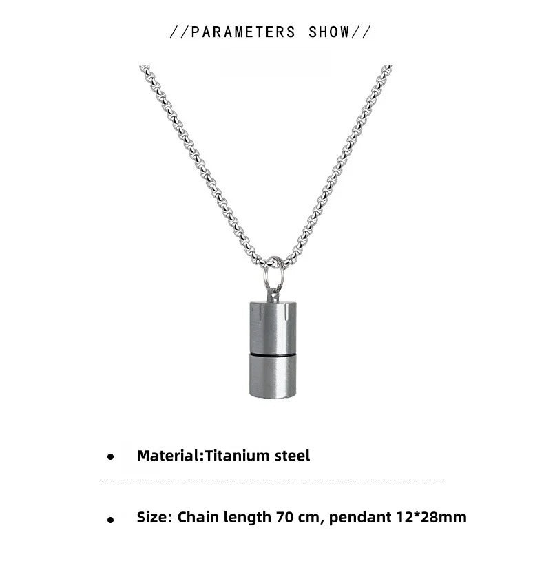 Stainless Steel Lighter Necklace