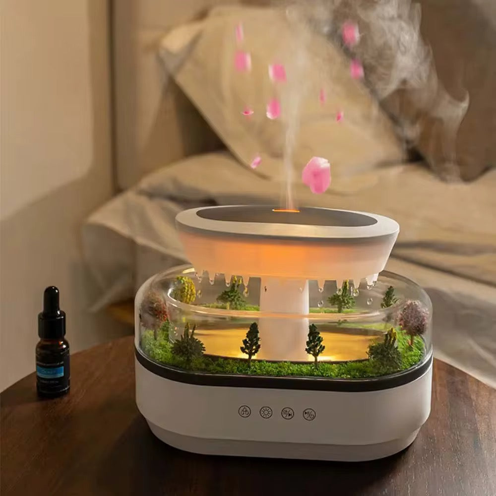 Forest Landscape Rain Drop Humidifier / Diffuser