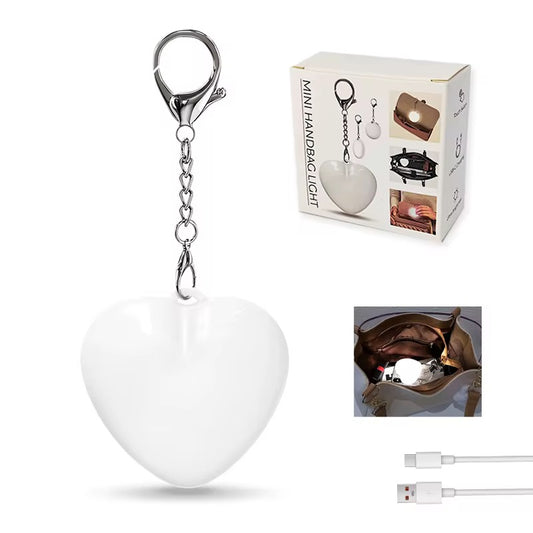 LED Heart Hand Bag Sensor Touch Lamp (USB Rechargeable)