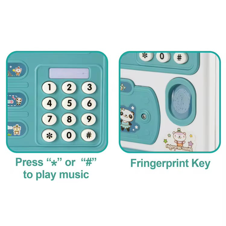 Kids Saving Money Automatic ATM Bank Machine Toy