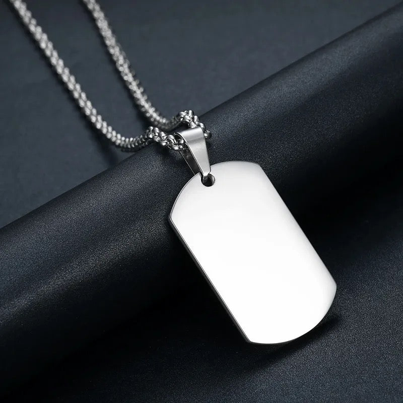 Customizable Stainless Steel Dog Tags with Engraving