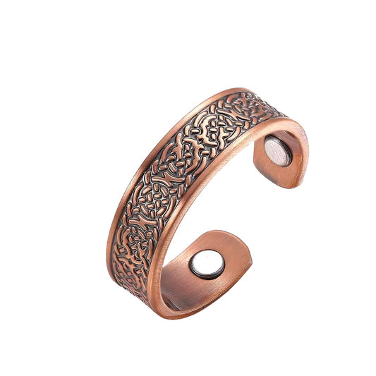 Adjustable Ultra Strength Pure Copper Magnetic Ring (99.99% Copper)
