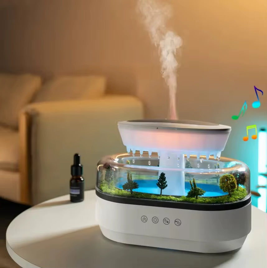 Forest Landscape Rain Drop Humidifier / Diffuser