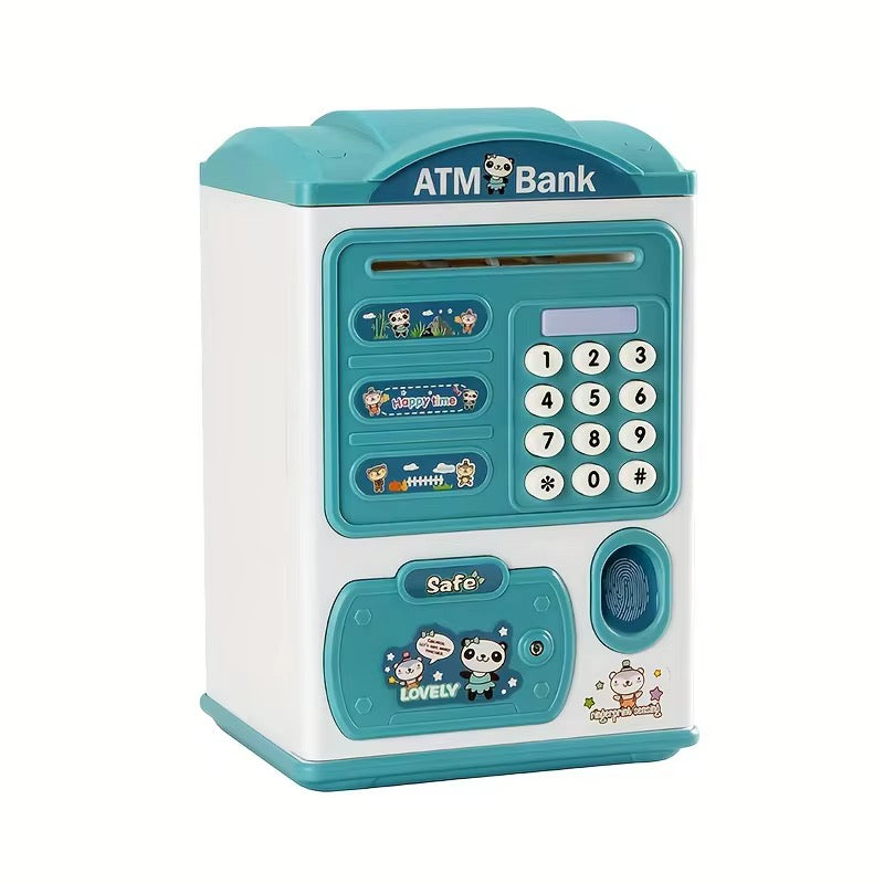 Kids Saving Money Automatic ATM Bank Machine Toy