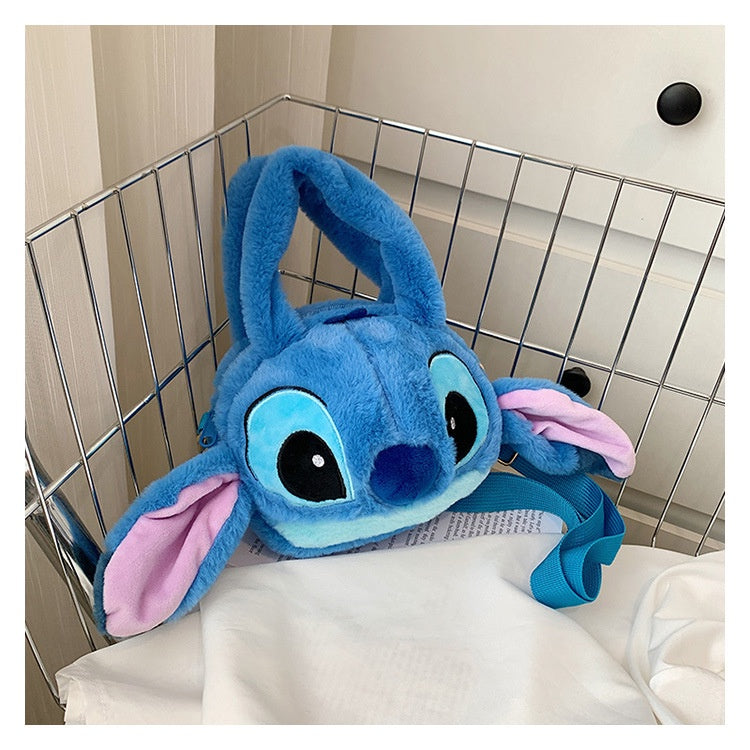 Disney Plush Stitch Mini Travel Kids Side Bag