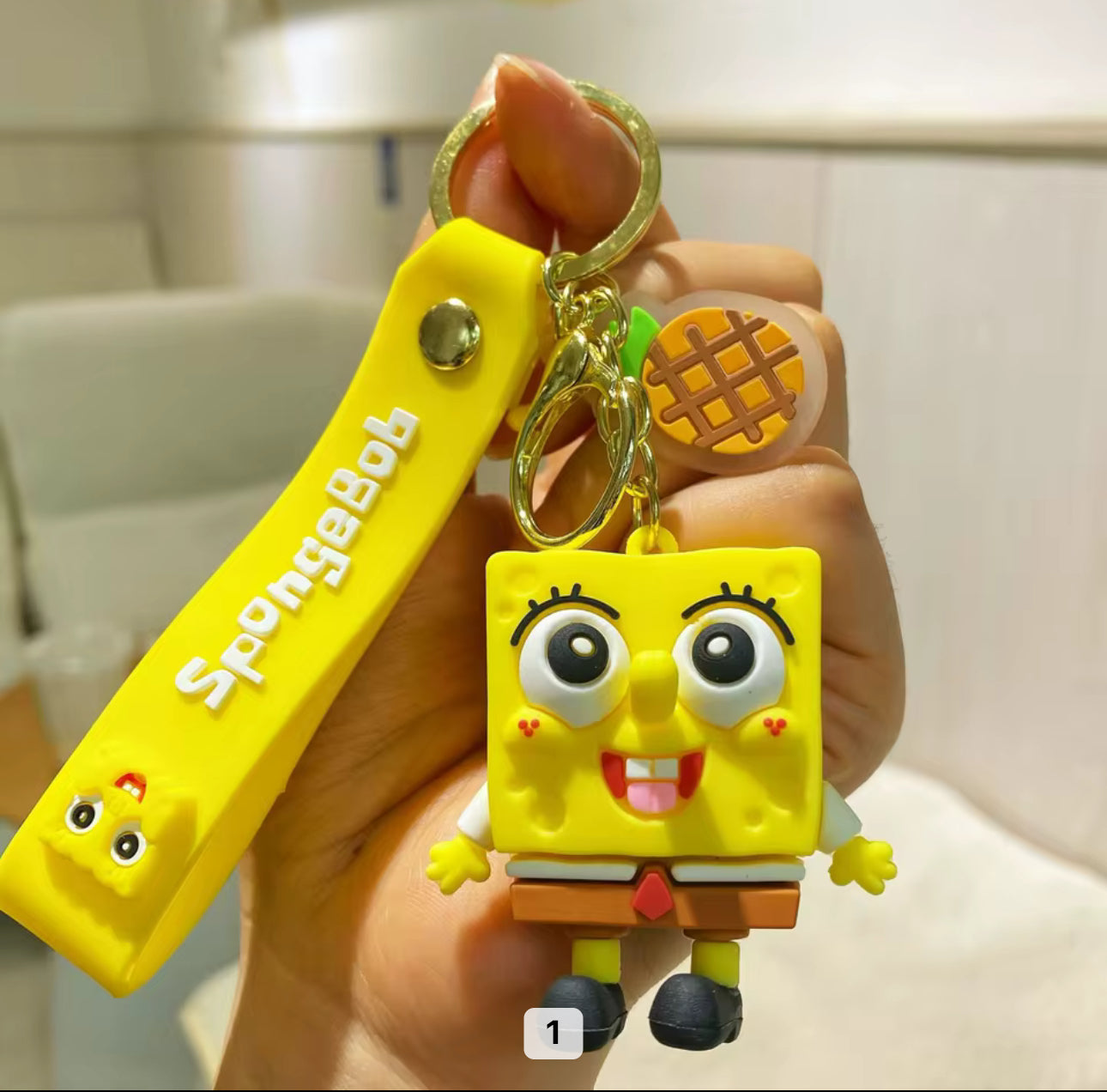 Spongebob Characters Adorable keychains