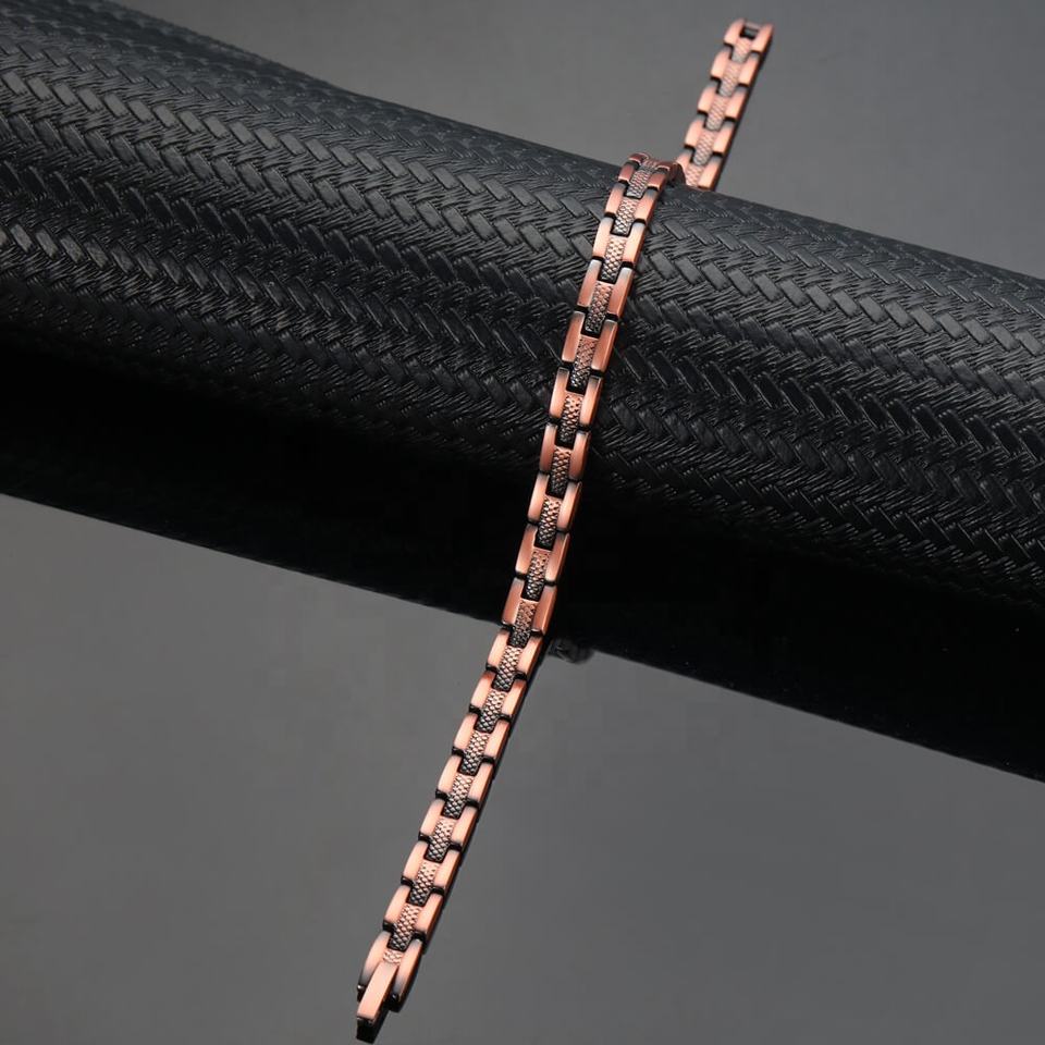 Ultra Strength Pure Copper Magnetic Anklet (99.99% Copper)