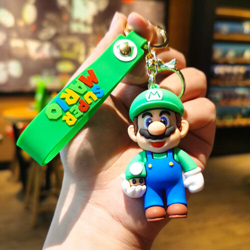 Mario & Luigi Keychains