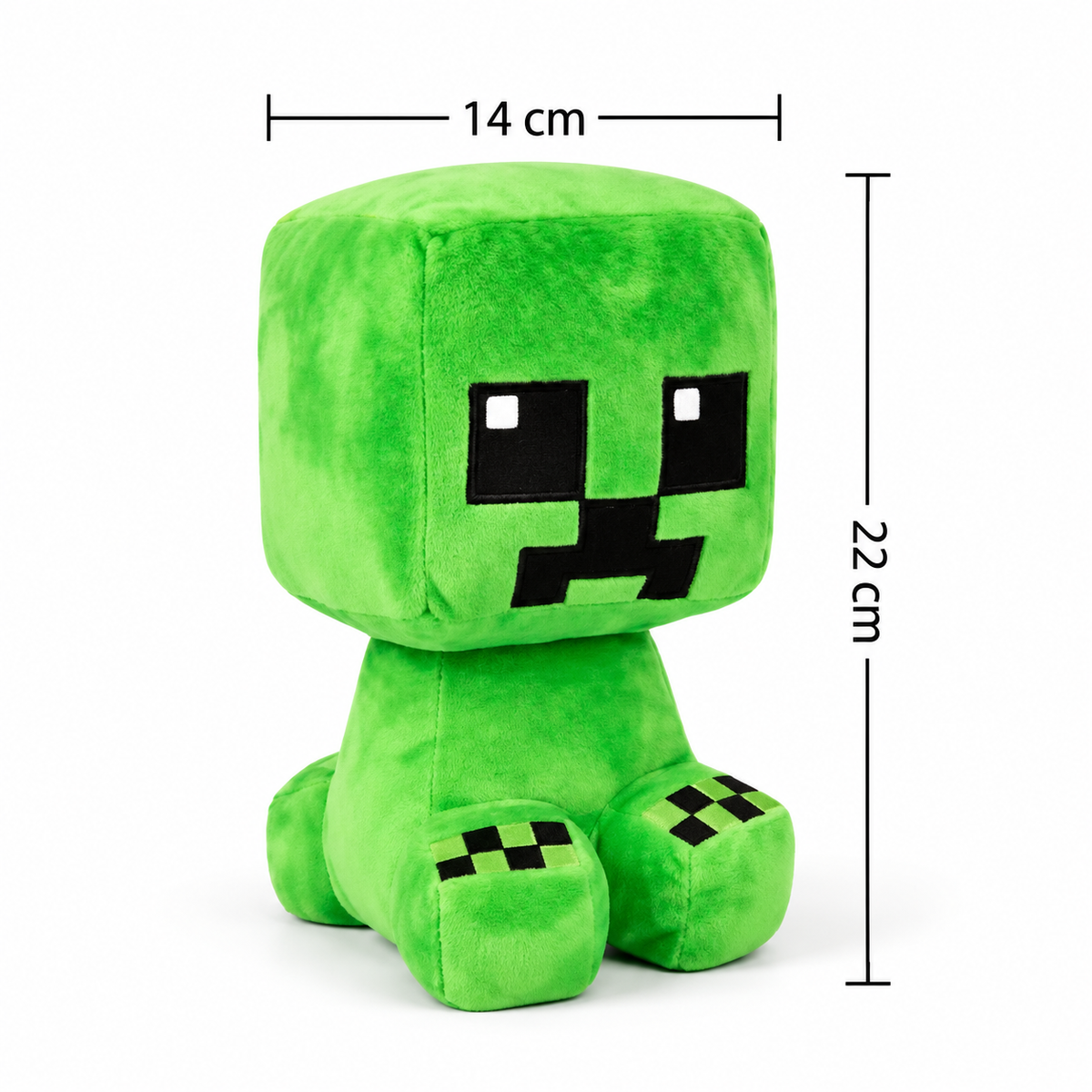 Minecraft Character Plushies – Pig, Steve & Creeper