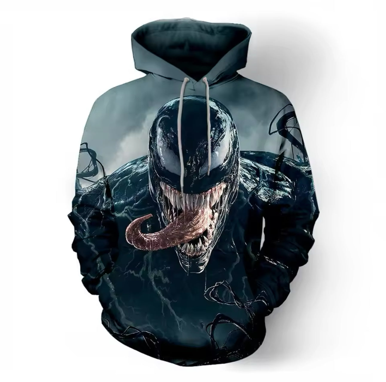 3D Printed Venom Hoodie Design