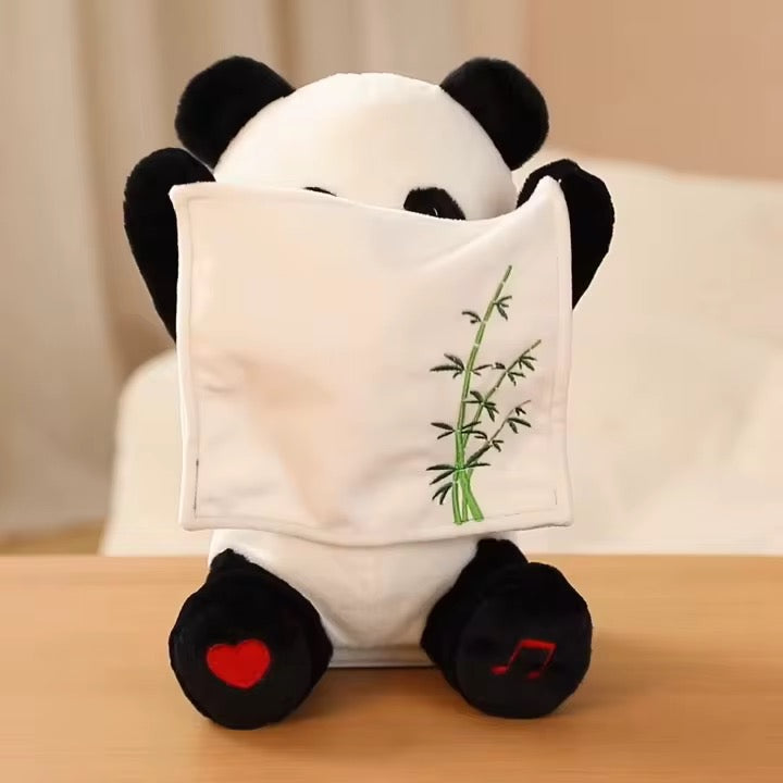 Peekaboo Laughing & Talking Panda Plushie 32cm