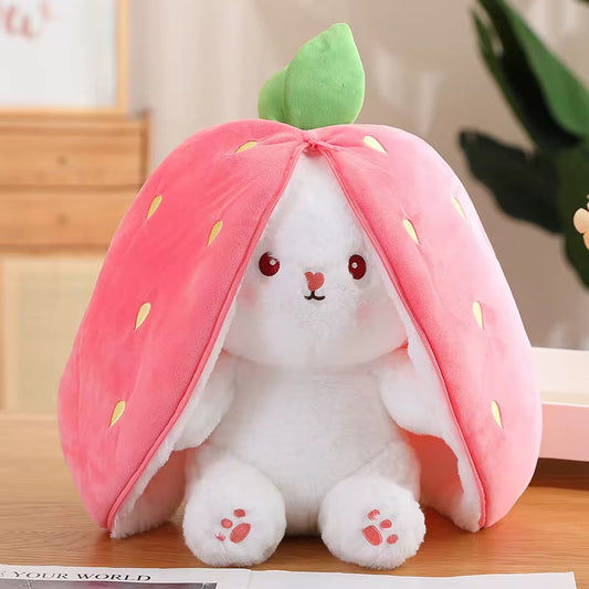 18cm Surprise Plushie in Strawberry Pouch